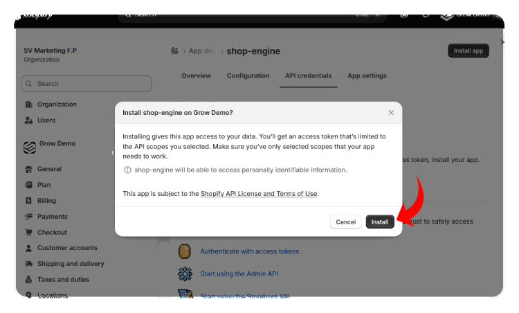 Step-9.1-generate-shopify-admin-api-token